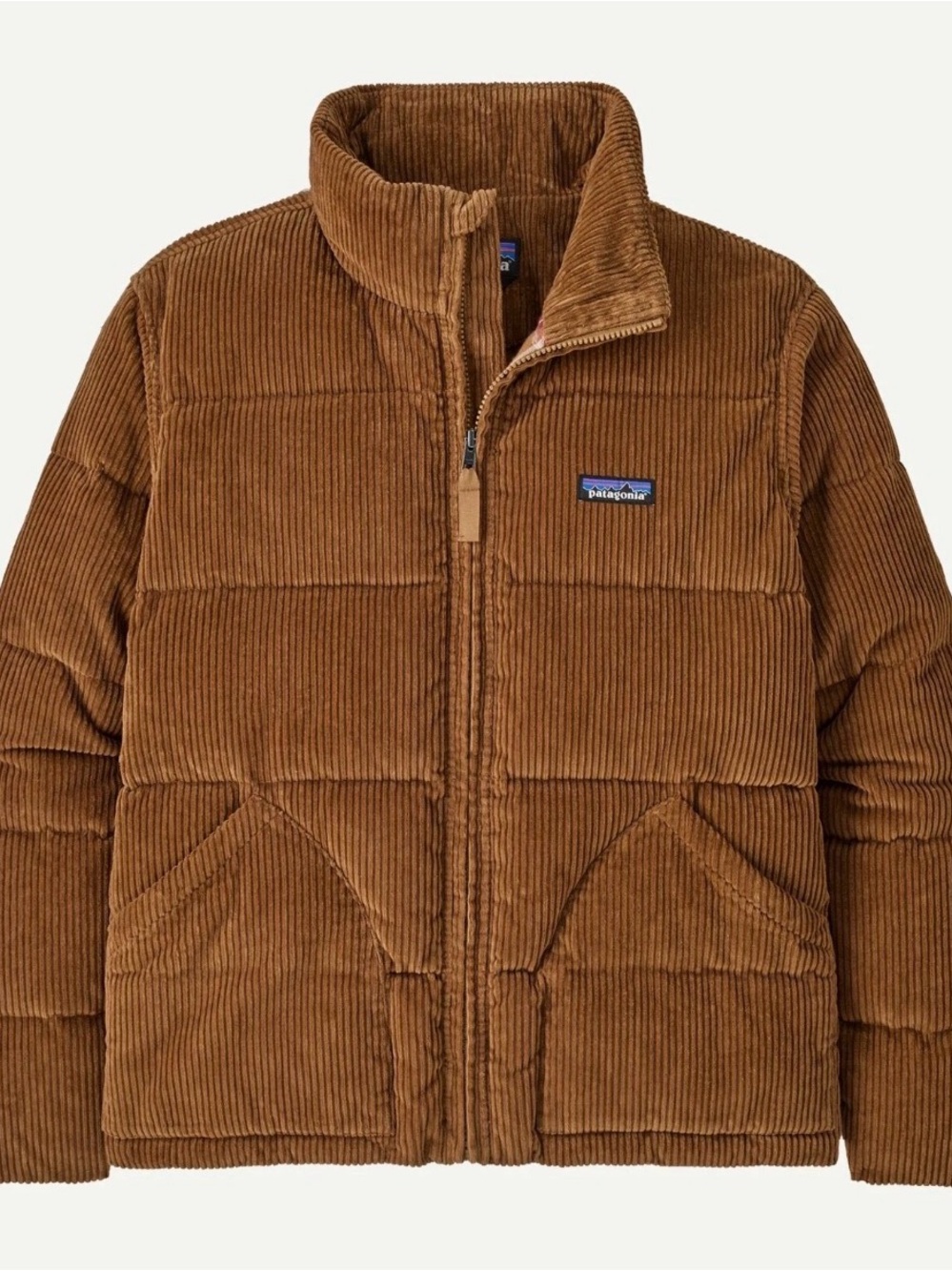 Patagonia Cord Fjord Jacket Deer Brown Women Size: Large